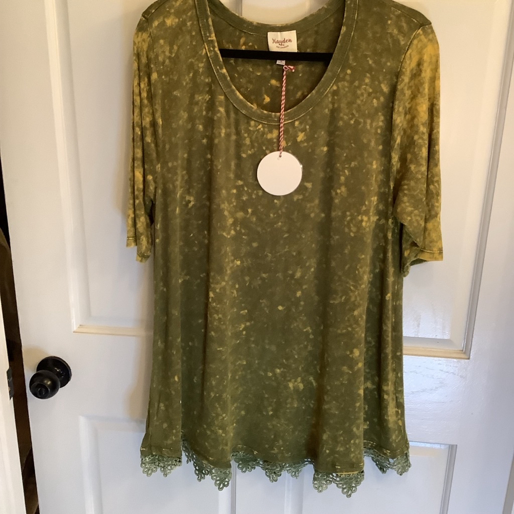 Women's Hayden LA Tunic/dress, XL, Olive Green